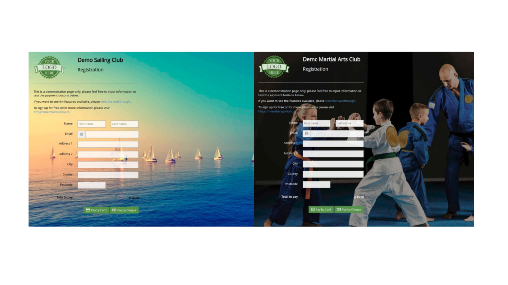 Members Portal Feature Demo